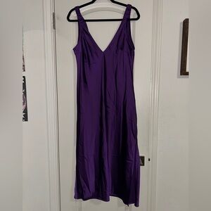 Future Collective Chic Purple Sleeveless Maxi Dress